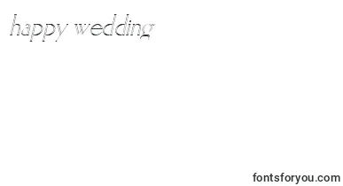 ElisiaopenfaceItalic font – happy Wedding Day Fonts